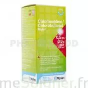 Chlorhexidine/chlorobutanol Mylan 0,5 Ml/0,5 G Pour 100 Ml, Solution Pour Bain De Bouche En Flacon à La Ricamarie