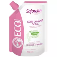 Saforelle Solution Soin Lavant Doux Eco-recharge/400ml à La Ricamarie