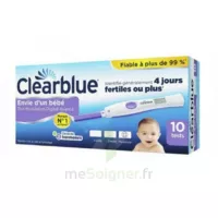 Clearblue Test D'ovulation 2 Hormones B/10 à La Ricamarie