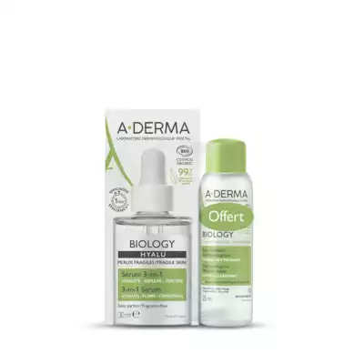 Aderma Biology Hyalu Sérum 3 En 1 Fl Pipette/30ml+eau Micellaire à La Ricamarie